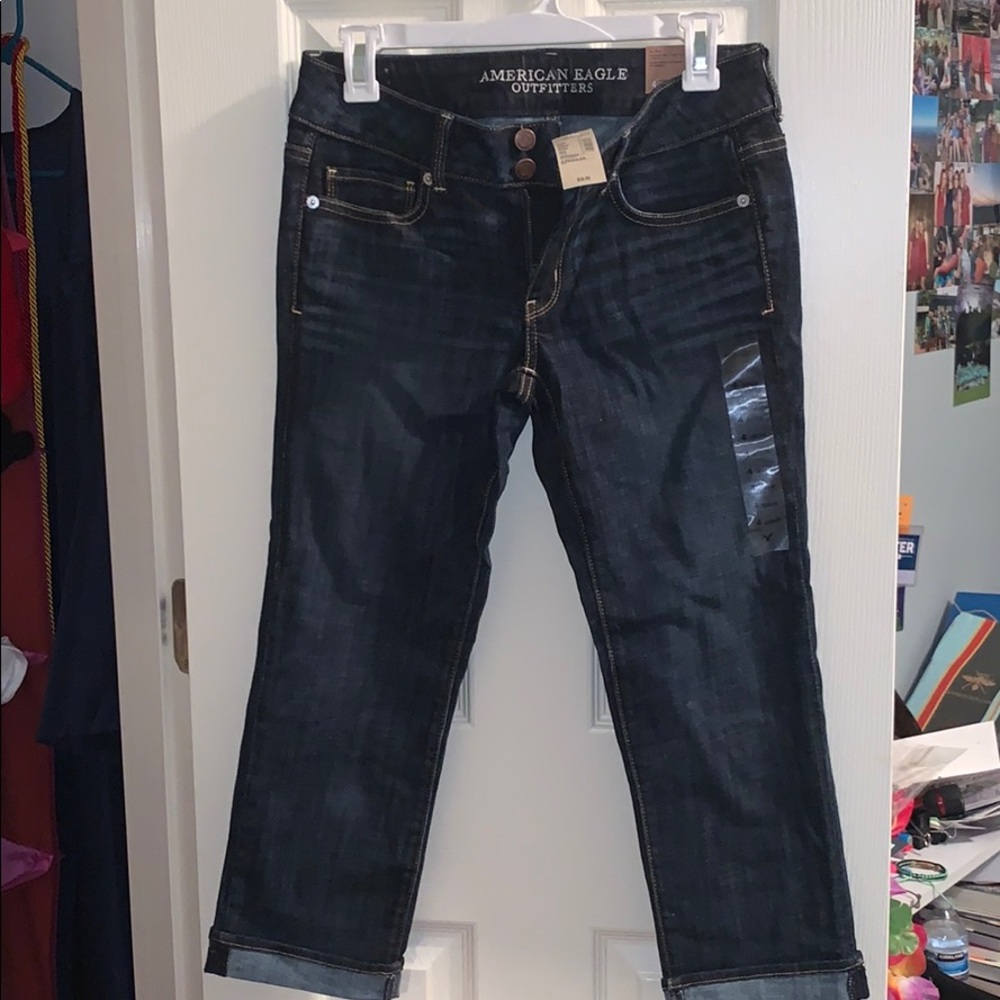 AE 4 Regular crop jeans